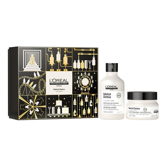 Serie Expert - Coffret de Noël Duo Metal Detox tous types de cheveux, L'Oréal Professionnel